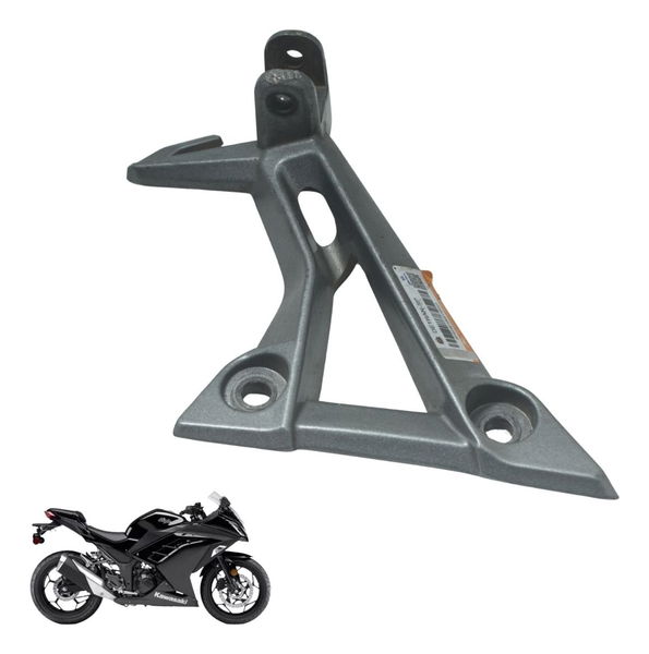 Suporte Pedal Tras Esq C/detal Kawasaki Ninja 300 13-18 Orig Suporte Pedal Tras Esq C/detal Kawasaki Ninja 300 13-18 Orig