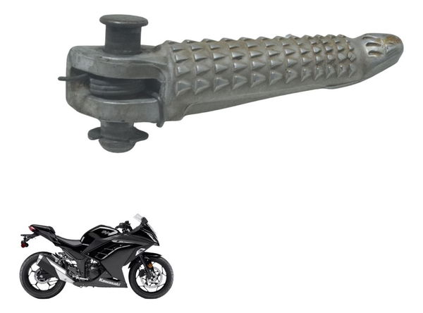 Pedaleira Dianteira Direita Kawasaki Ninja 300 13-18 Origina Pedaleira Dianteira Direita Kawasaki Ninja 300 13-18 Origina