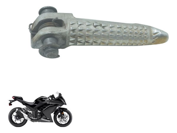 Pedaleira Diant Esq C/detal Kawasaki Ninja 300 13-18 Origina Pedaleira Diant Esq C/detal Kawasaki Ninja 300 13-18 Origina