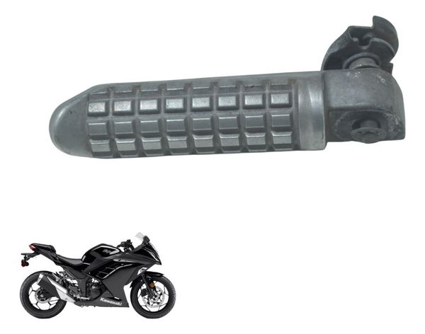 Pedaleira Traseira Direita Kawasaki Ninja 300 13-18 Original Pedaleira Traseira Direita Kawasaki Ninja 300 13-18 Original