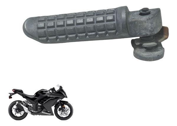 Pedaleira Traseira Esq Kawasaki Ninja 300 13-18 Original Pedaleira Traseira Esq Kawasaki Ninja 300 13-18 Original