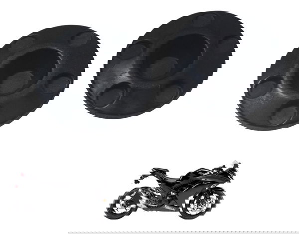Par Tampa Acabamento Chassi Kawasaki Ninja 300 13-18 Origina Par Tampa Acabamento Chassi Kawasaki Ninja 300 13-18 Origina