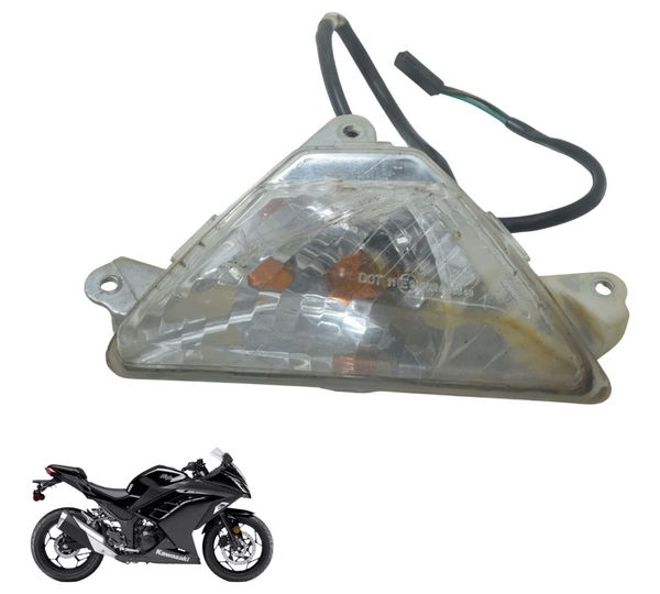 Pisca Dianteiro Esq C/detal Kawasaki Ninja 300 13-18 Origina