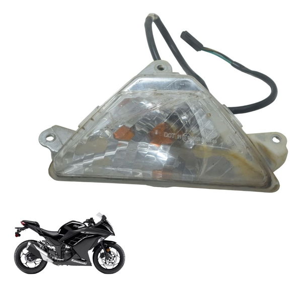 Pisca Dianteiro Esq C/detal Kawasaki Ninja 300 13-18 Origina Pisca Dianteiro Esq C/detal Kawasaki Ninja 300 13-18 Origina