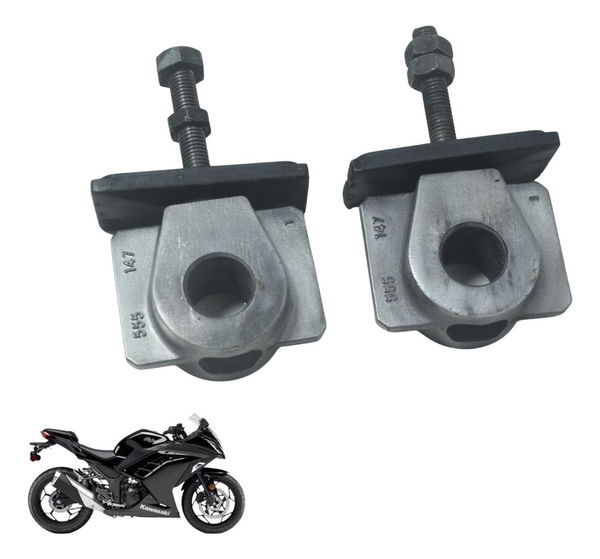 Par Esticador Corrente Kawasaki Ninja 300 13-18 Original Par Esticador Corrente Kawasaki Ninja 300 13-18 Original