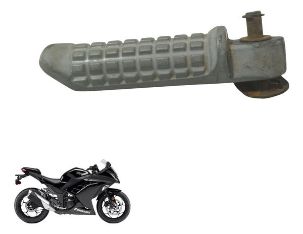 Pedaleira Traseira Esquerda Kawasaki Ninja 300 13-18 Pedaleira Traseira Esquerda Kawasaki Ninja 300 13-18