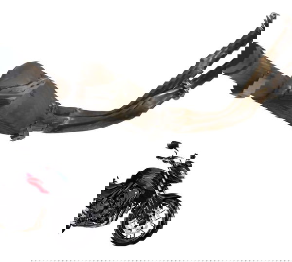 Curva Escape C/avaria Honda Cb 500 F 18-21 Original