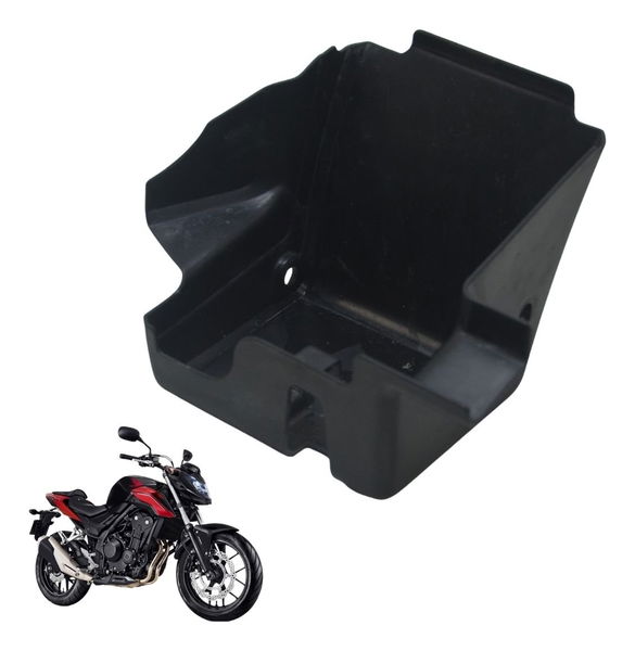 Acabamento Caixa Bateria Honda Cb 500 F 18-21 Original Acabamento Caixa Bateria Honda Cb 500 F 18-21 Original