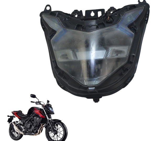 Farol Bloco Óptico Honda Cb 500 F 18-21 Original