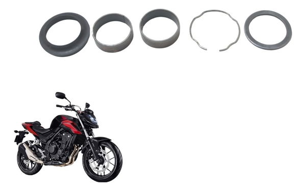 Bucha Arruela Trava Guarda Pó Bengala Honda Cb 500 F 18-21