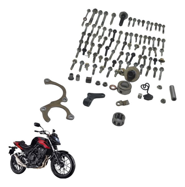 Kit Parafuso Motor Diversos Honda Cb 500 F 18-21 Original
