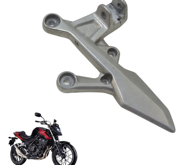 Suporte Pedaleira Dianteira Direit Honda Cb 500 F 18-21 Orig