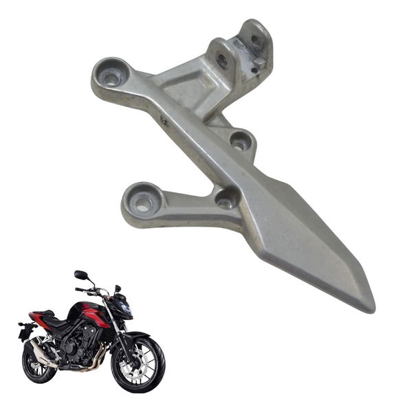 Suporte Pedaleira Dianteira Direit Honda Cb 500 F 18-21 Orig