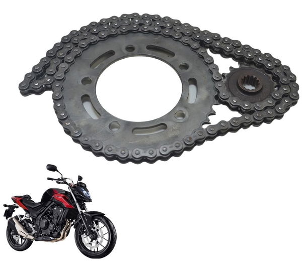 Kit Relação Honda Cb 500 F 18-21 Original