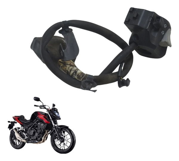 Chave Punho Luz Honda Cb 500 F 18-21 Original