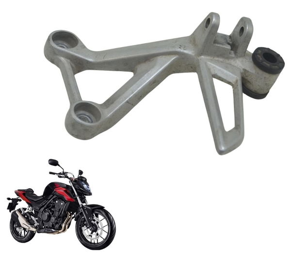 Suporte Pedaleira Traseira Dir Honda Cb 500 F 18-21 Original