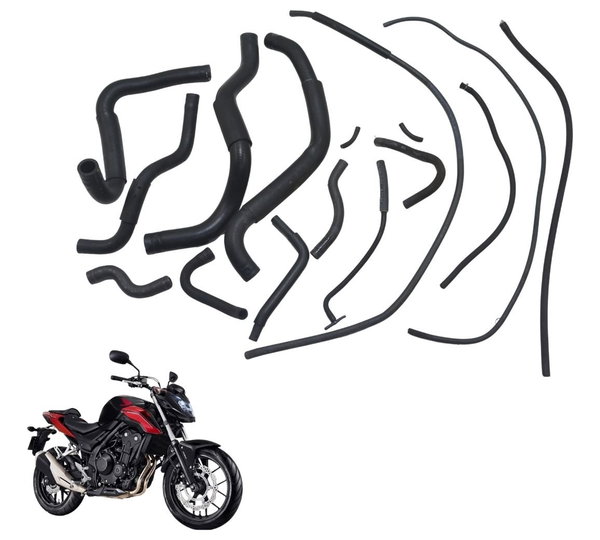 Kit Mangueira Honda Cb 500 F 18-21 Original