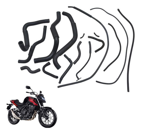 Kit Mangueira Honda Cb 500 F 18-21 Original