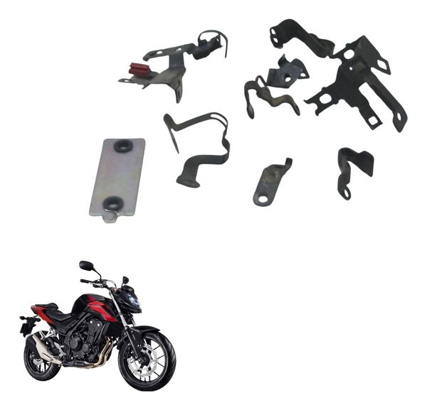 Kit Suporte Diversos Honda Cb 500 F 18-21 Original