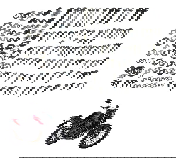 Kit Parafuso Diversos Honda Cb 500 F 18-21 Original