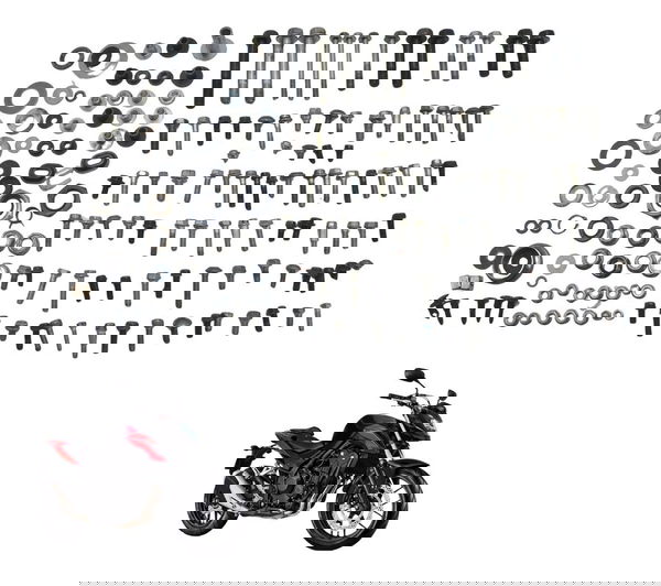 Kit Parafuso Diversos Honda Cb 500 F 18-21 Original