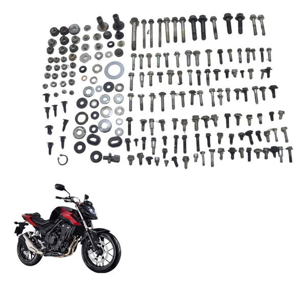 Kit Parafuso Diversos Honda Cb 500 F 18-21 Original