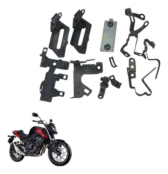 Kit Suporte Diversos Honda Cb 500 F 18-21 Original