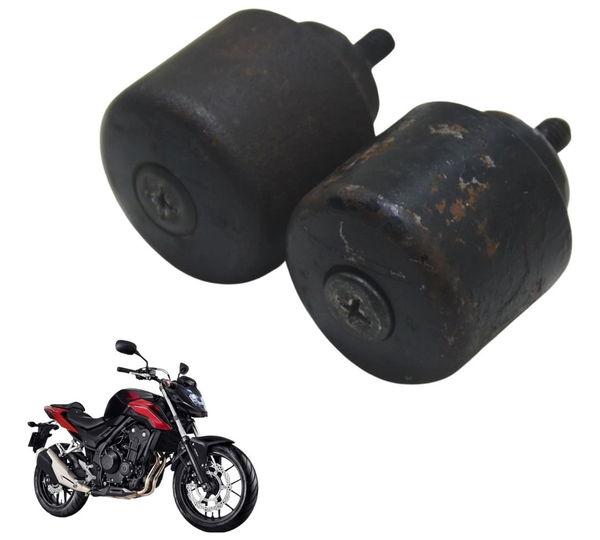 Par Peso Guidão Honda Cb 500 F 18-21 Original