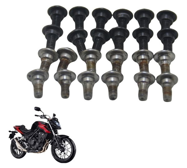Kit Parafuso Carenagens Diversos Honda Cb 500 F 18-21 Origi