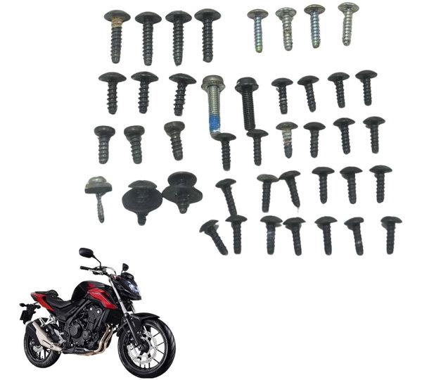 Kit Parafusos  Superfulos Honda Cb 500 F 18-21 Origi