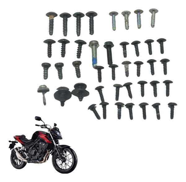 Kit Parafusos  Superfulos Honda Cb 500 F 18-21 Origi