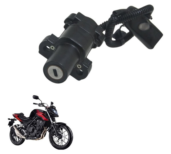 Chave Ignição S/chave C/avaria Honda Cb 500 F 18-21 Original