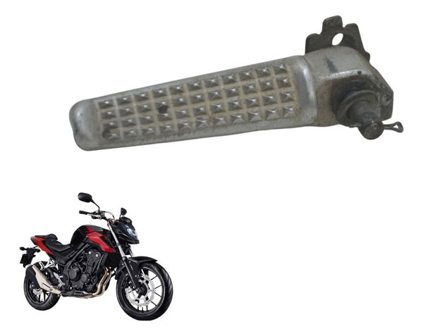 Pedaleira Traseira Direita Honda Cb 500 F 18-21 Original