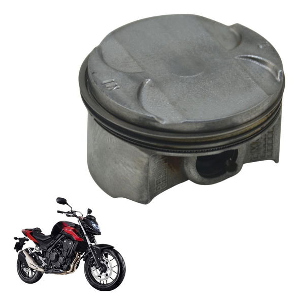 Pistão E Anéis Honda Cb 500 F 18-21 Original