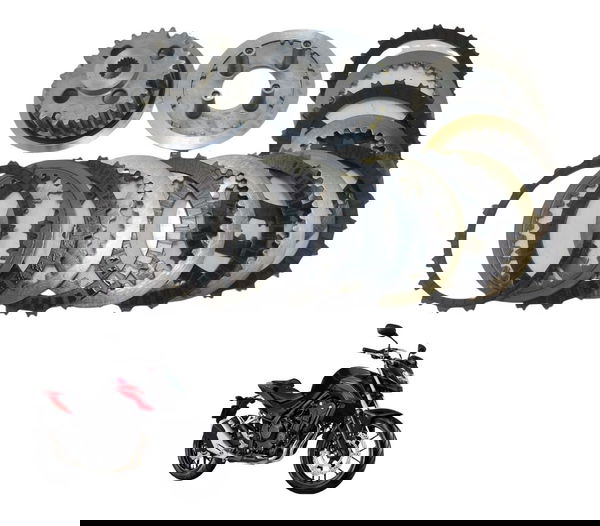 Cubo Disco Platô Embreagem Honda Cb 500 F 18-21 Original