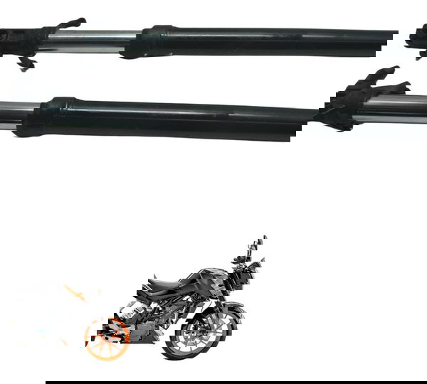 Par Bengalas C/ Detalhes  Ktm Duke 200 12-17 Original