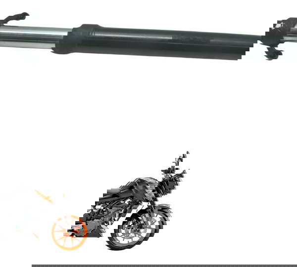 Bengala Lado Direito C/ Detalhes Ktm Duke 200 12-17 Original