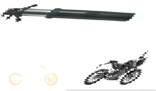 Bengala Lado Direito C/ Detalhes Ktm Duke 200 12-17 Original