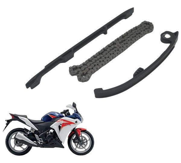 Kit Guia Tensor Corrente Comando Honda Cbr 250 R 2012 Origin