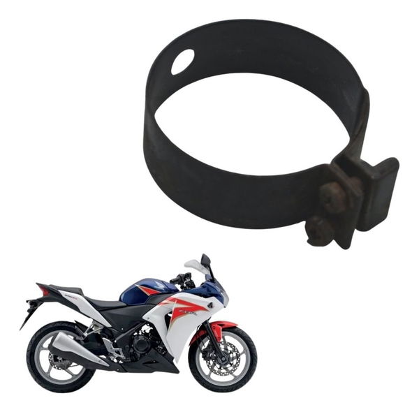 Abraçadeira Ponteira Escape Honda Cbr 250 R 2012 Original Abraçadeira Ponteira Escape Honda Cbr 250 R 2012 Original