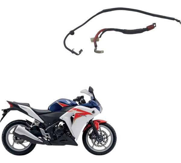Cabo +/- Bateria Honda Cbr 250 R 2012 Original