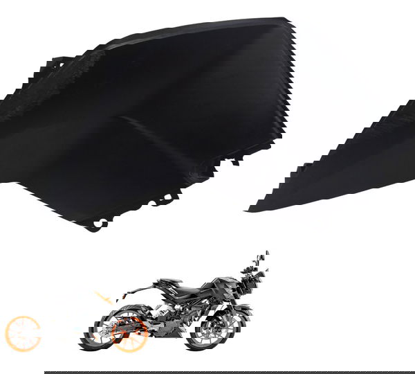 Capa Tanque Esquerda C/ Avaria Ktm Duke 200 12-17 Original Preto