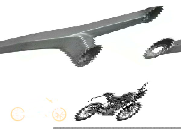 Suporte Motor Esquerdo C/ Avaria Ktm Duke 200 12-17 Original Suporte Motor Esquerdo C/ Avaria Ktm Duke 200 12-17 Original