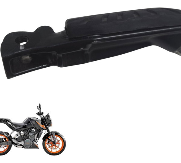 Pedaleira Dianteira Esq C/ Detalhes Ktm Duke 200 12-17 Orig