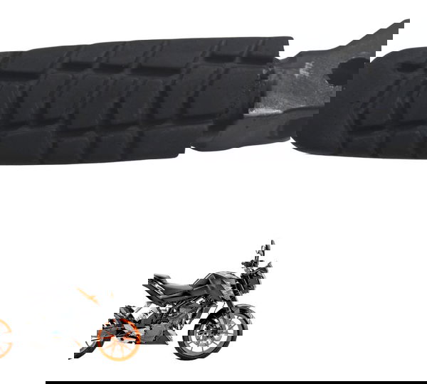 Pedaleira Dianteira Esquerda Ktm Duke 200 12-17 Original