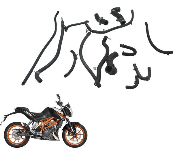 Kit Mangueira Ktm Duke 200 12-17 Original