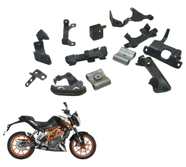 Kit Suporte Diversos Ktm Duke 200 12-17 Original