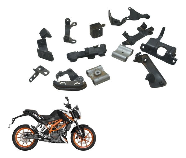 Kit Suporte Diversos Ktm Duke 200 12-17 Original Kit Suporte Diversos Ktm Duke 200 12-17 Original