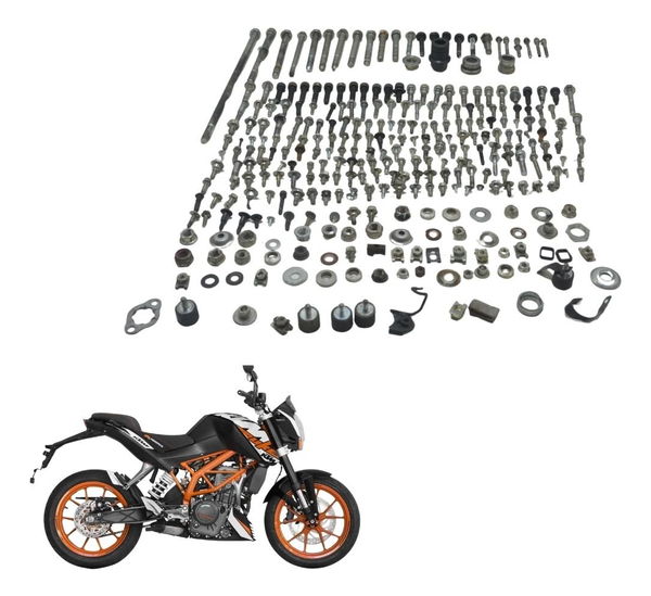 Kit Parafuso Diversos Ktm Duke 200 12-17 Original Kit Parafuso Diversos Ktm Duke 200 12-17 Original