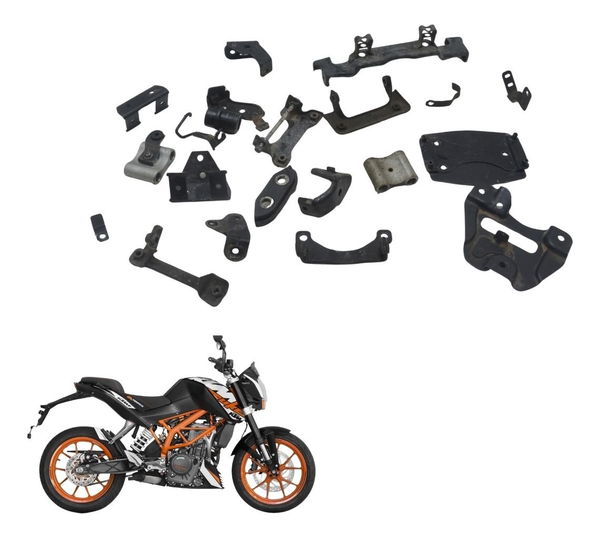 Kit Suporte Diversos Ktm Duke 200 12-17 Original Kit Suporte Diversos Ktm Duke 200 12-17 Original